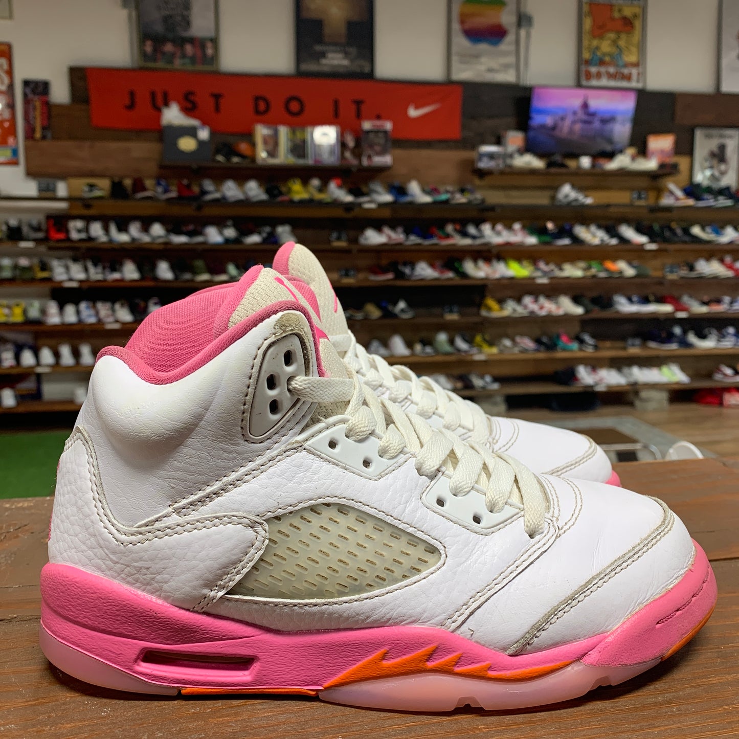 Jordan 5 'Pinksickle' Size 4Y