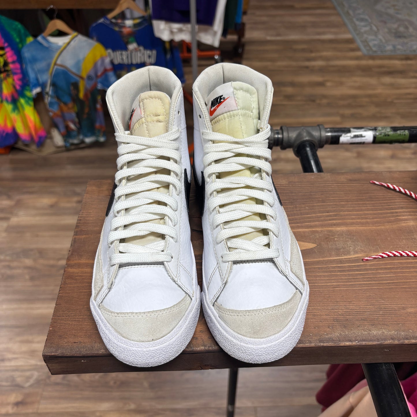 Nike Blazer Mid 'Black White' Size 7Y