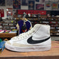 Nike Blazer Mid 'Black White' Size 7Y