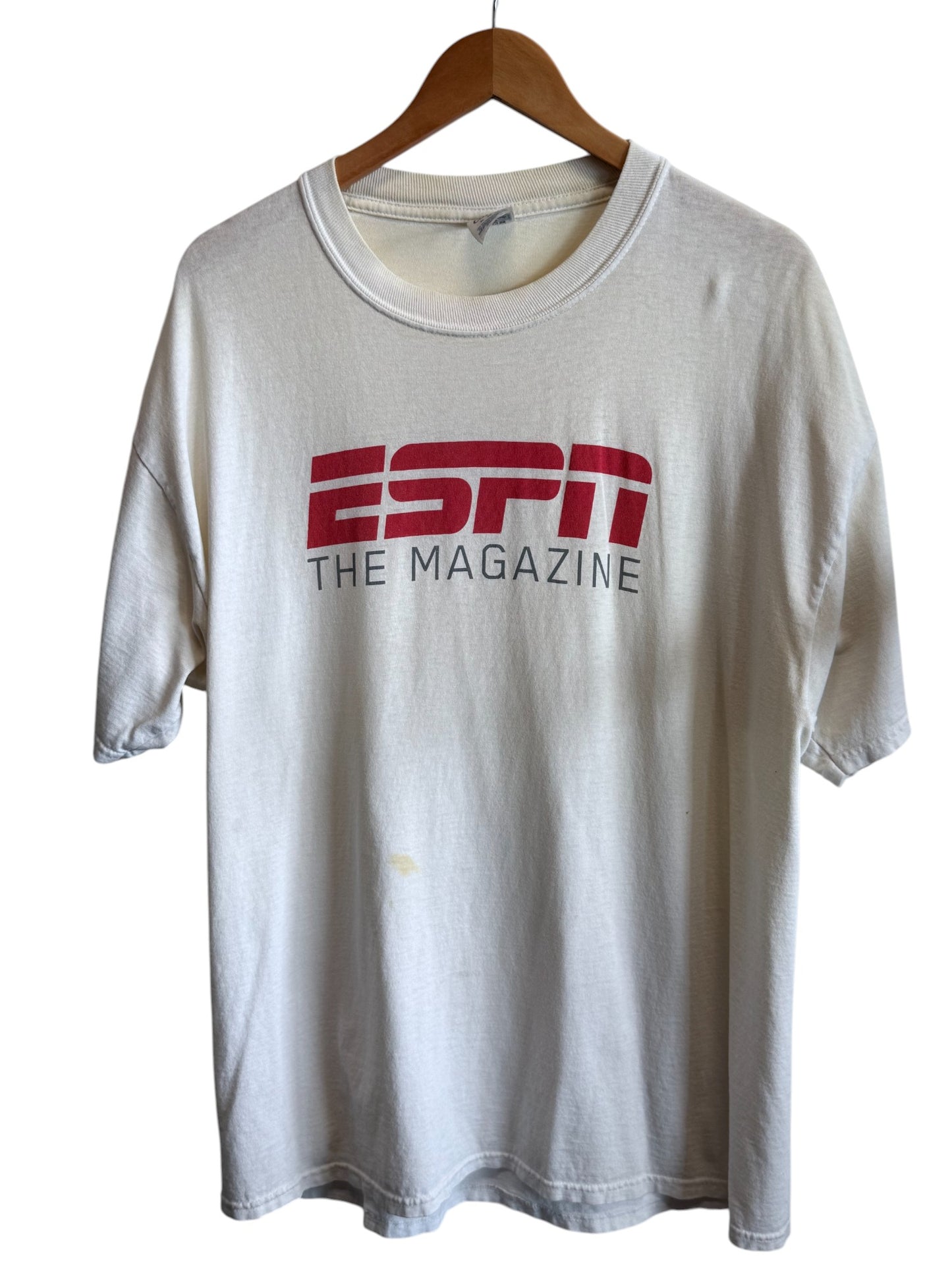 Vintage Y2K ESPN The Magazine Graphic Tee Size XL