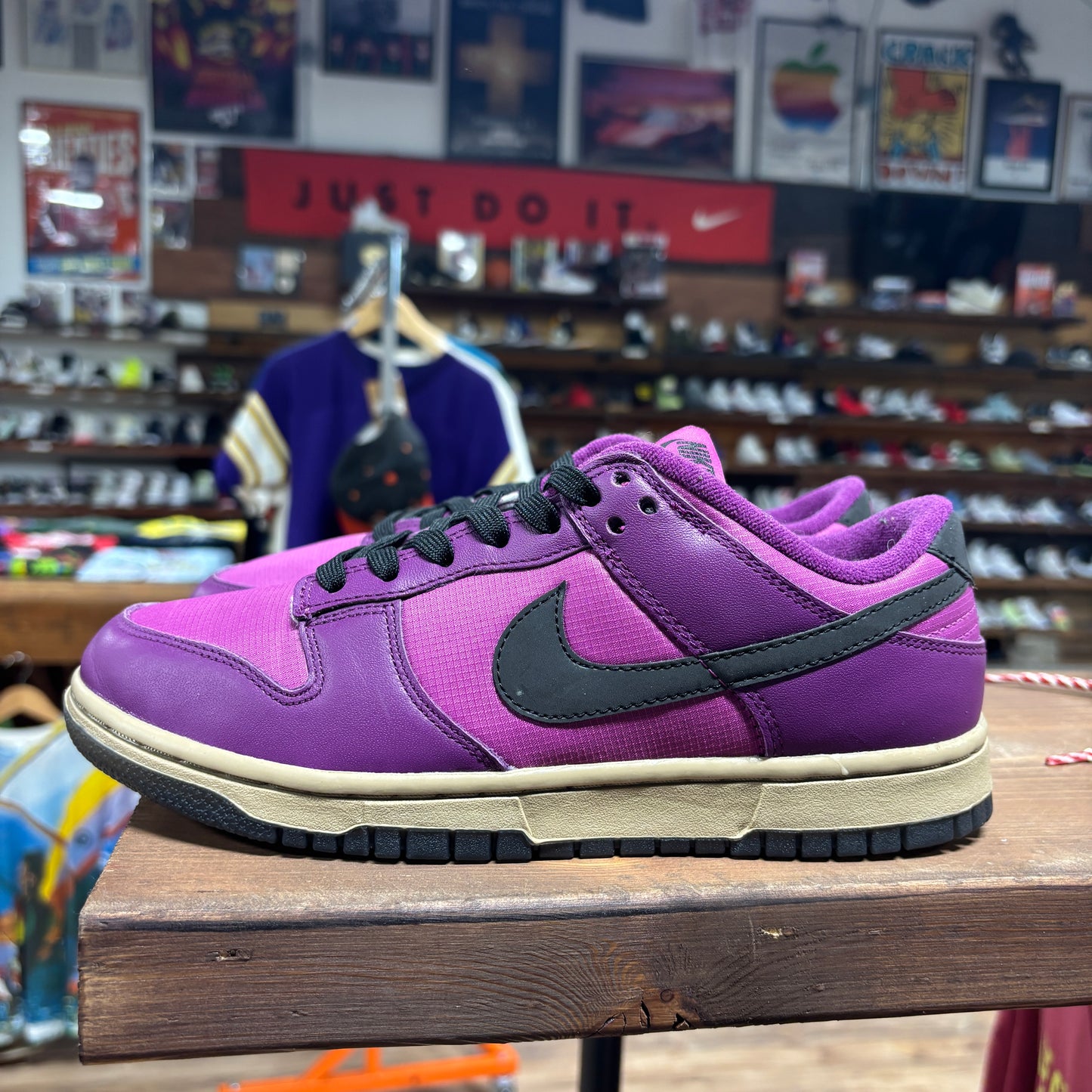 Nike Dunk Low 'Viotech Hot Fuschia' Size 8W/6.5Y