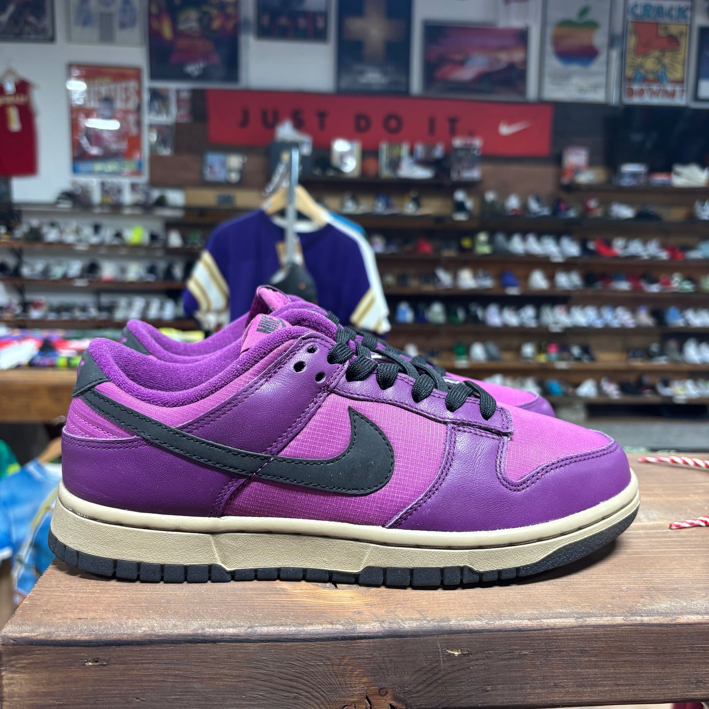 Nike Dunk Low 'Viotech Hot Fuschia' Size 8W/6.5Y