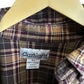 Vintage Carhartt Plaid Button Up Flannel Shirt Size XL