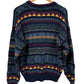 Vintage Sutter and Grant Geometric Knit Sweater Size Large