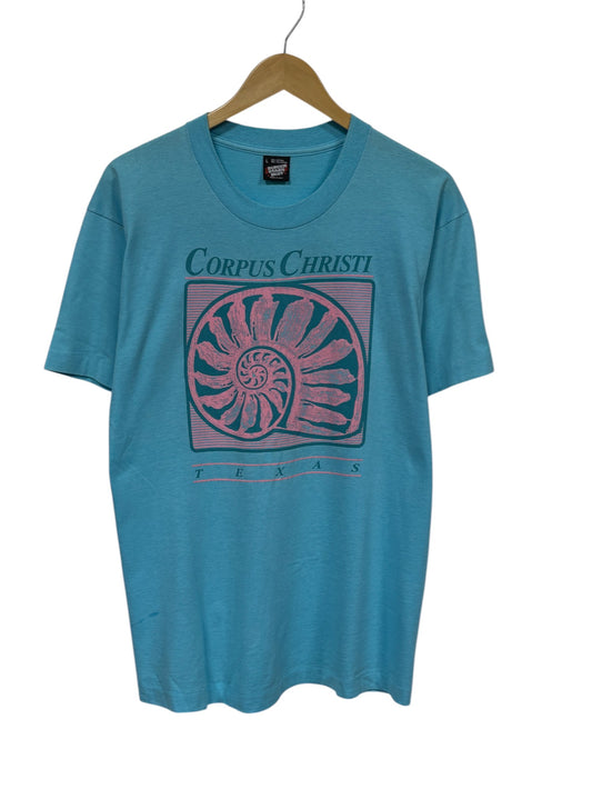 Vintage 90's Corpus Christi Texas Graphic Tee Size Large
