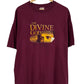 Vintage Y2K Da Vinci Code Divine God Parody Religion Tee Size XXL