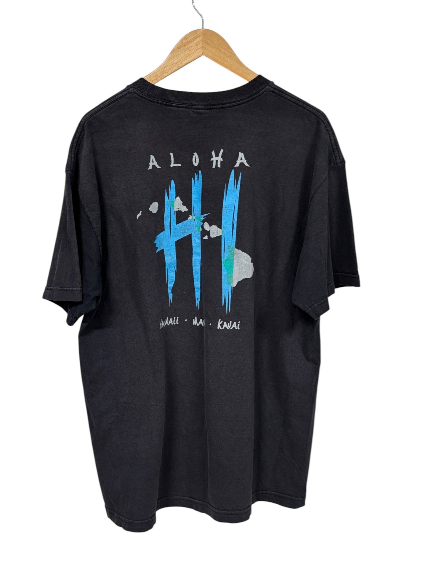 Vintage Hawaiian Islands Graphic Tee Size XL