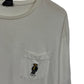 Vintage 90's Polo Ralph Lauren Bear Pocket Long Sleeve Shirt Size Large