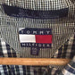 Vintage 90's Tommy Hilfiger Plaid Button Up Flannel Shirt Size XXL