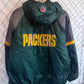 Vintage 90's Starter Green Bay Packers Puffer Jacket Size Large