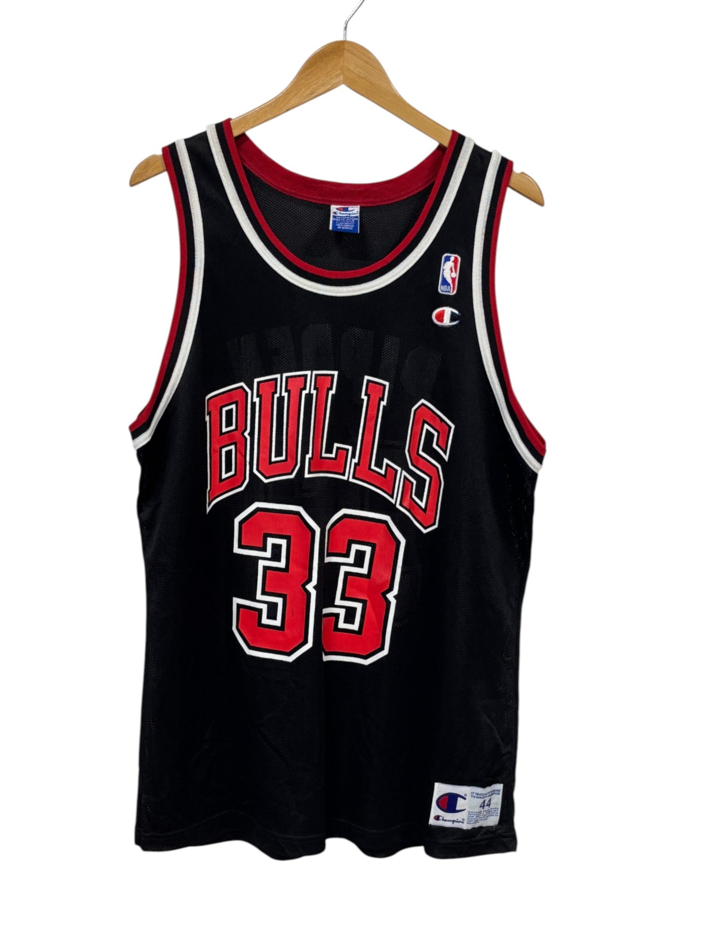 Vintage 90's Champion Chicago Bulls Scottie Pippen Jersey Size Large