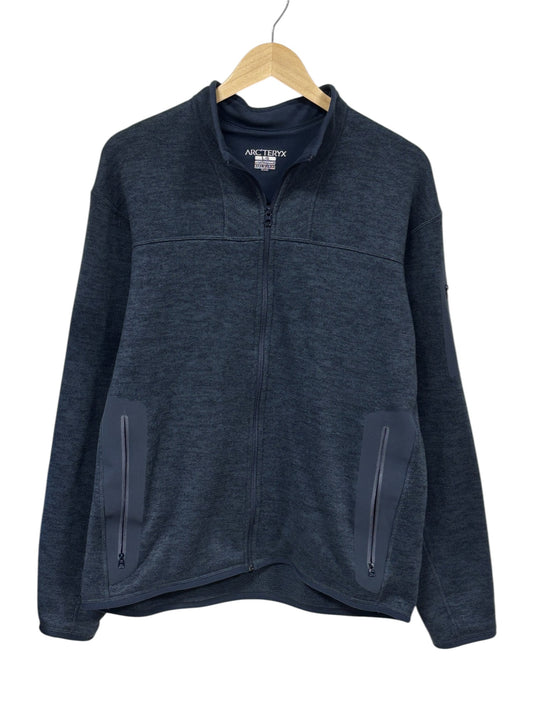 Arc'Teryx Covert Navy Blue Full Zip Sweater Size Large