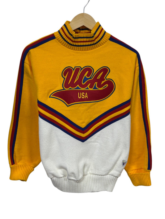 Vintage 80's UCA Cheer Uniform Size 34 Skirt Included