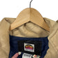Vintage 70's Miller Blue Tan Goose Down Insulated Jacket Size XL