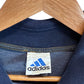 Vintage 90's Adidas Quarter Zip Blue Sweater Size Large