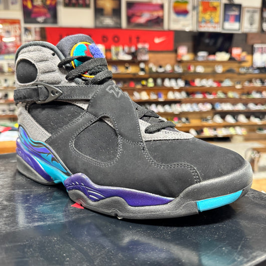 Jordan 8 'Aqua (2025)' Size 9.5