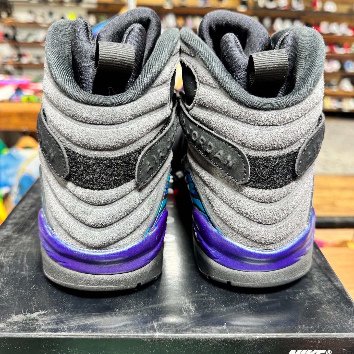 Jordan 8 'Aqua (2025)' Size 9.5