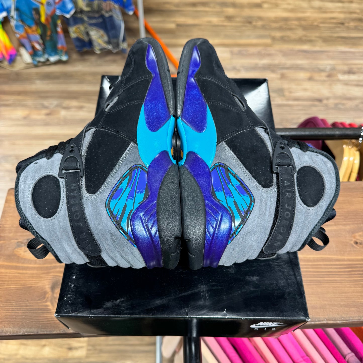 Jordan 8 'Aqua (2025)' Size 9.5