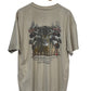 Vintage Y2K Buck Wear Vegetarian Hunting Graphic Tee Size XL