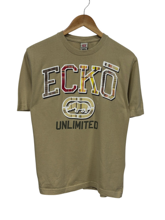 Vintage Y2K Ecko Unlimited Classic Logo Graphic Tee Size Medium