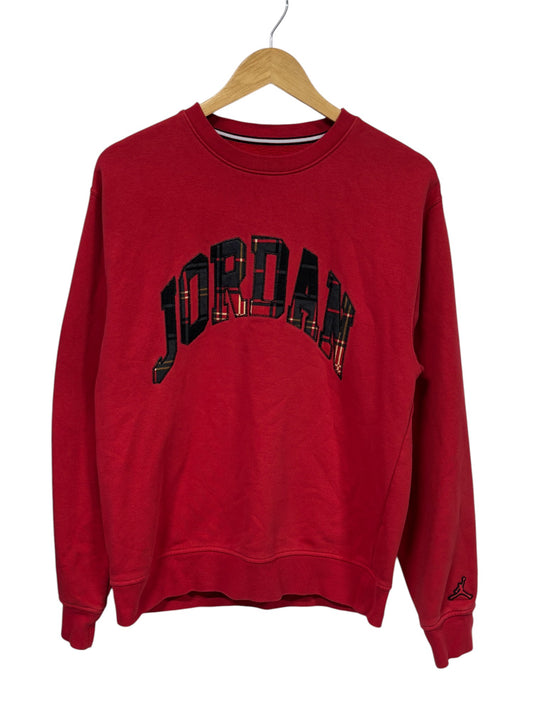 Jordan Arc Logo Red Sweater Size Small