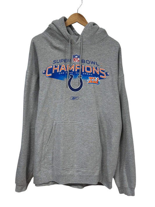 Vintage Reebok Denver Broncos NFL Champions Hoodie Size XXL