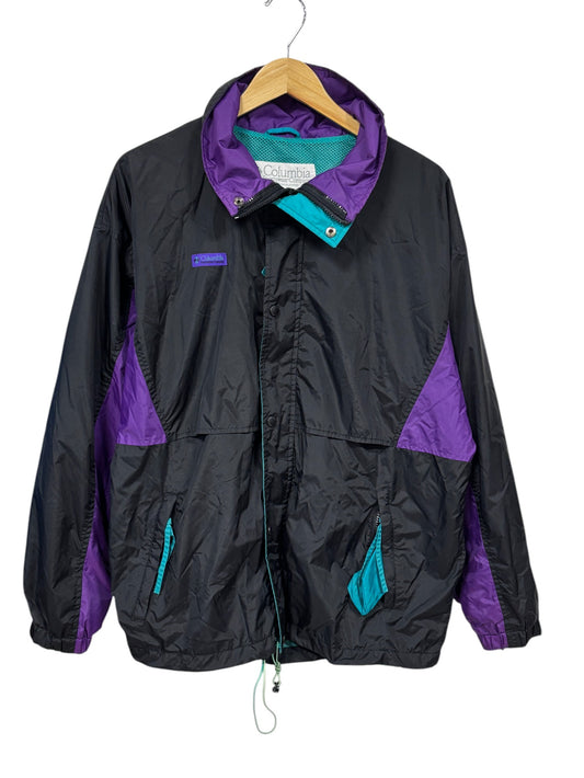 Vintage 90's Columbia Omni Tech Light Windbreaker Jacket Size Medium