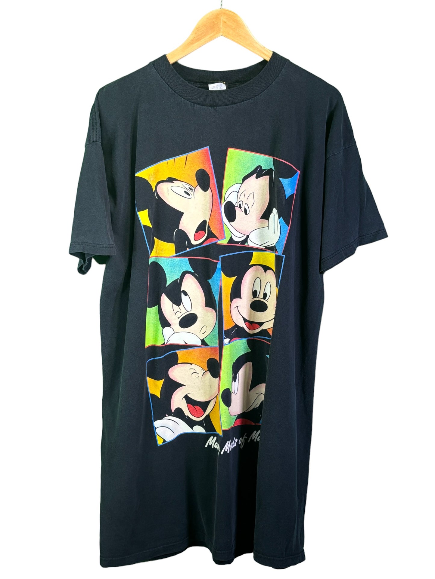 Vintage 90's Disney Mickey Collage Graphic Tee Size OSFA (XXL Tall)