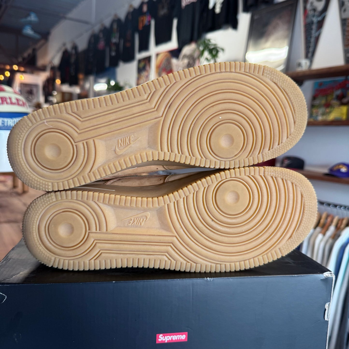 Nike AF1 Low 'Supreme Wheat' Size 13