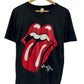 Vintage 1989 Rolling Stones Steel Wheels Concert Tour Band Tee Size Large