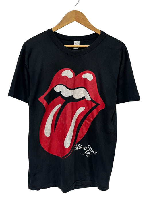 Vintage 1989 Rolling Stones Steel Wheels Concert Tour Band Tee Size Large