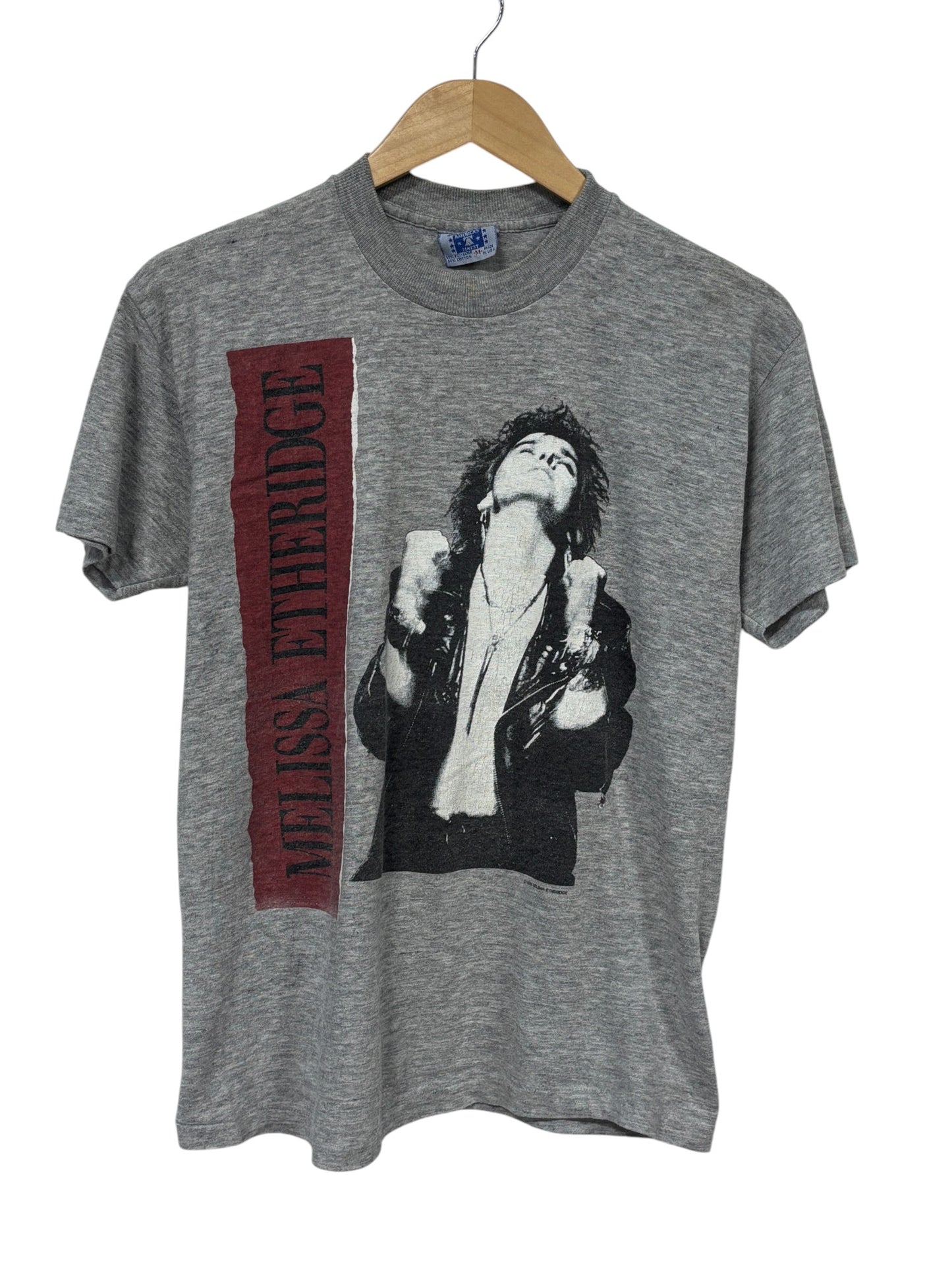 Vintage 1988 Melissa Etheridge Concert Tour Band Tee Size Medium