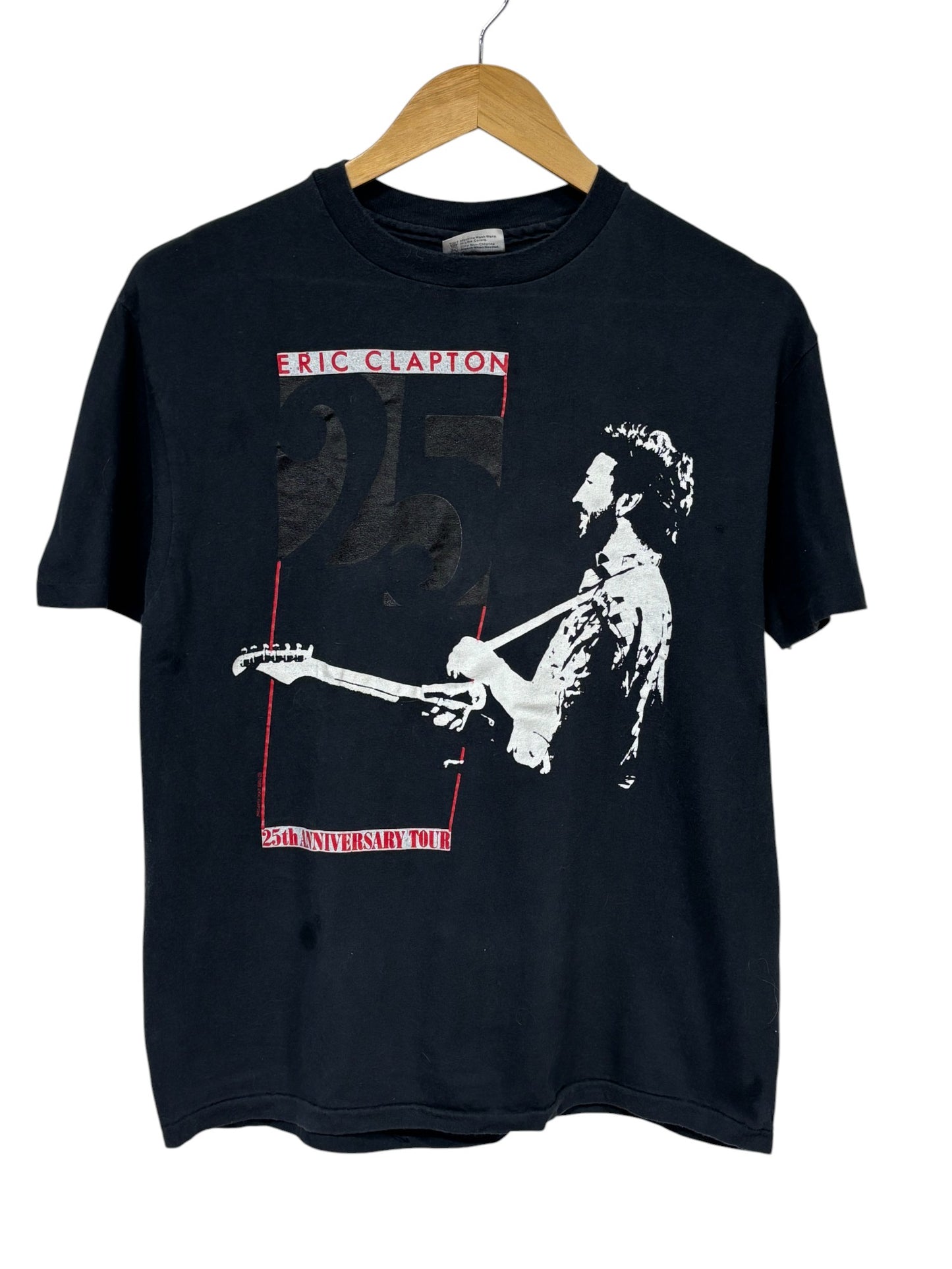 Vintage 1988 Eric Clapton 25th Anniversary Concert Tour Band Tee Size Large
