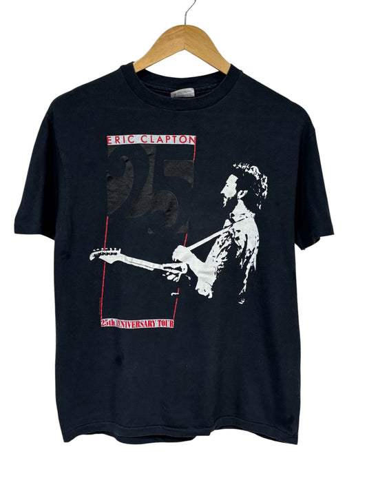 Vintage 1988 Eric Clapton 25th Anniversary Concert Tour Band Tee Size Large
