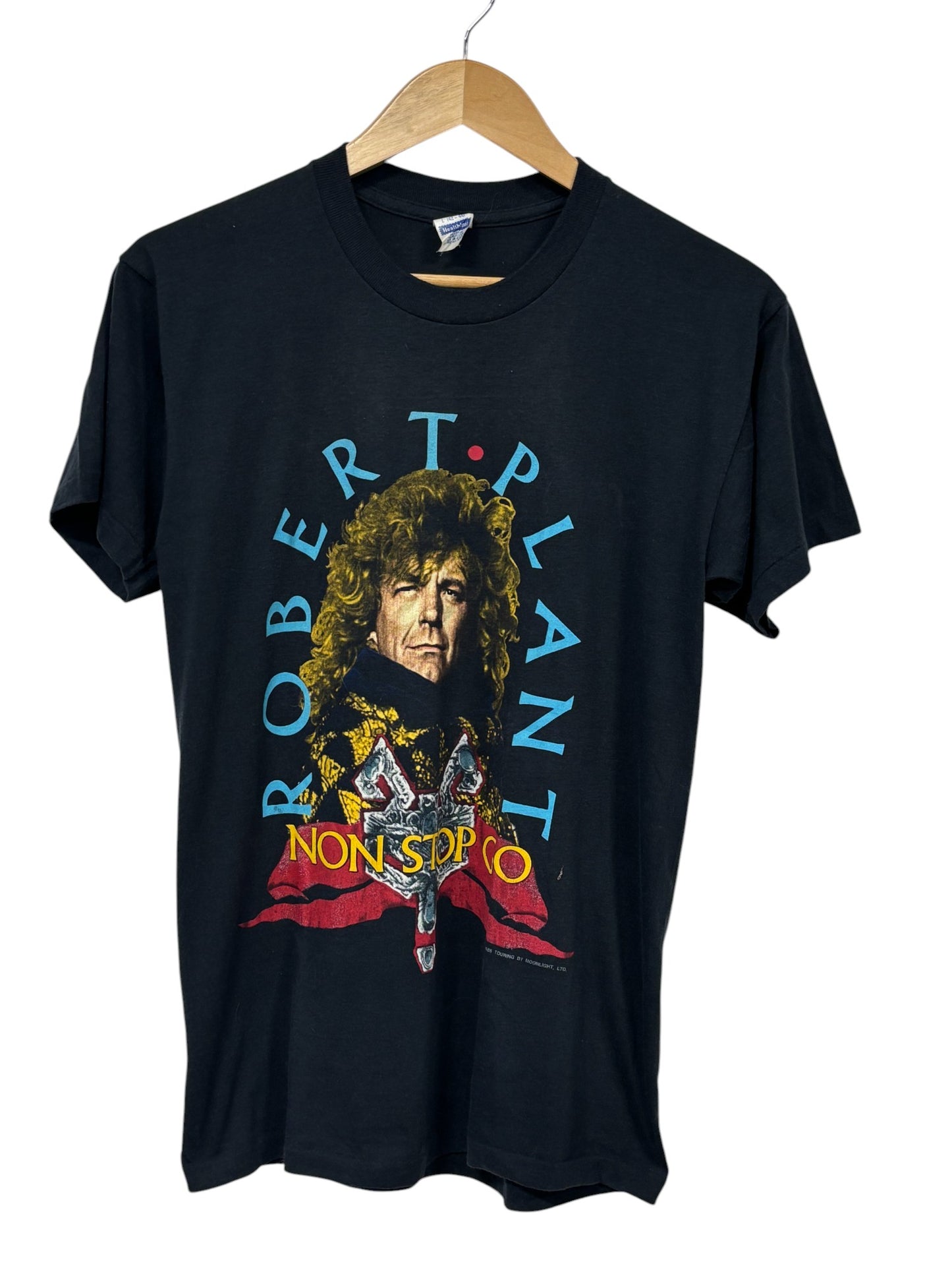 Vintage 1988 Robert Plant Non Stop Go Concert Tour Band Tee Size Large