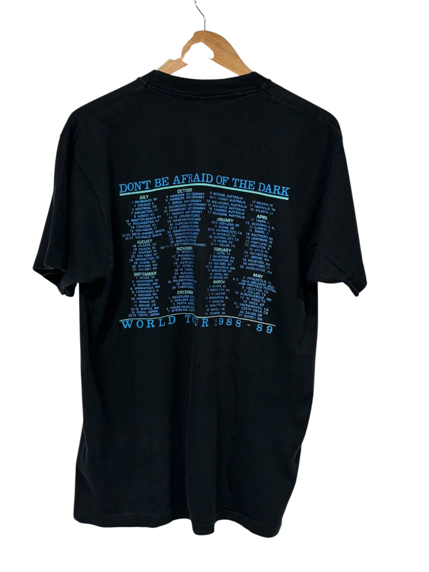 Vintage 1989 Robert Cray Band Don't Be Afraid of the Dark Tour Tee Size Large