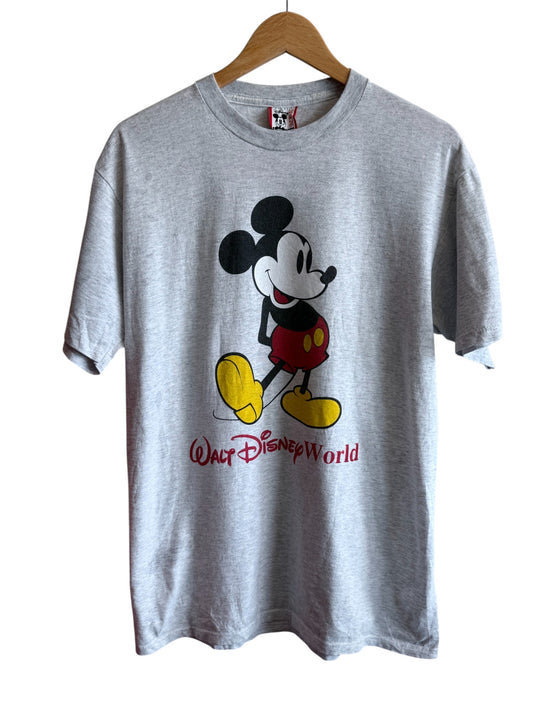 Vintage 90's Walt Disney World Mickey Mouse Cartoon Tee Size Large