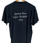 Vintage 1981 Hoyt Axton Country Western Concert Tour Tee Size Large