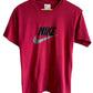 Vintage 90's Nike Futura Swoosh Logo Graphic Tee Size Small