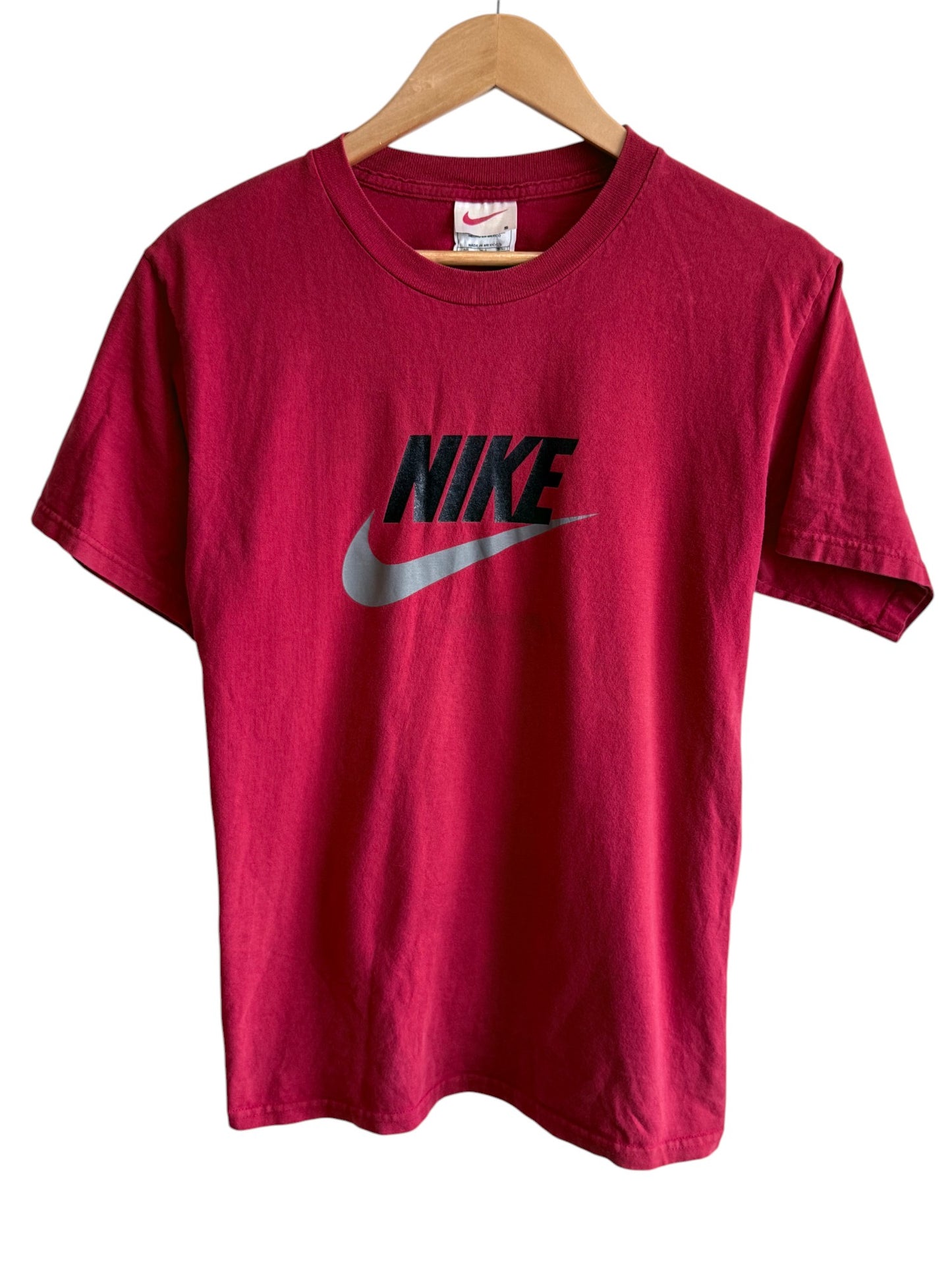 Vintage 90's Nike Futura Swoosh Logo Graphic Tee Size Small