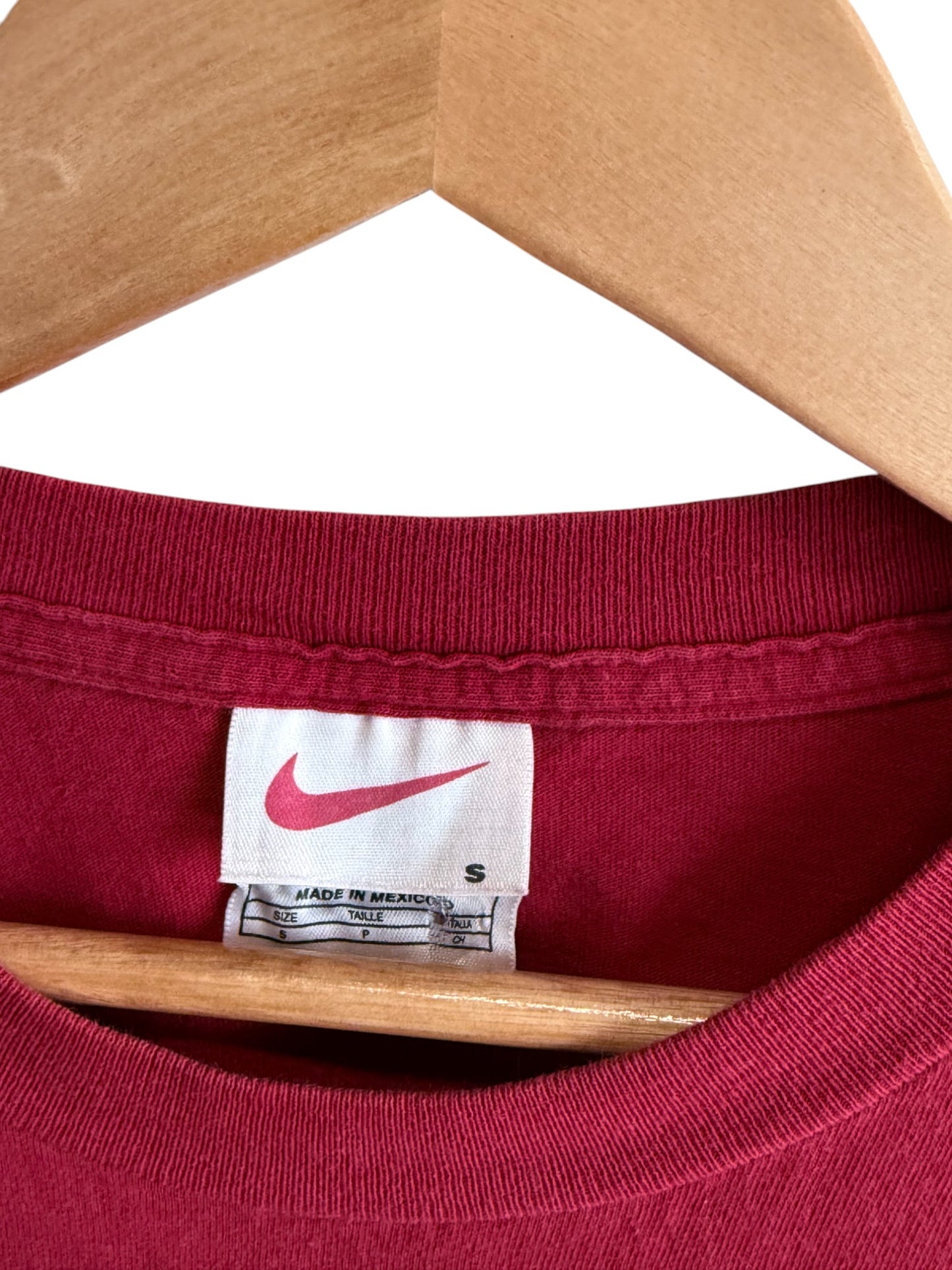 Vintage 90's Nike Futura Swoosh Logo Graphic Tee Size Small