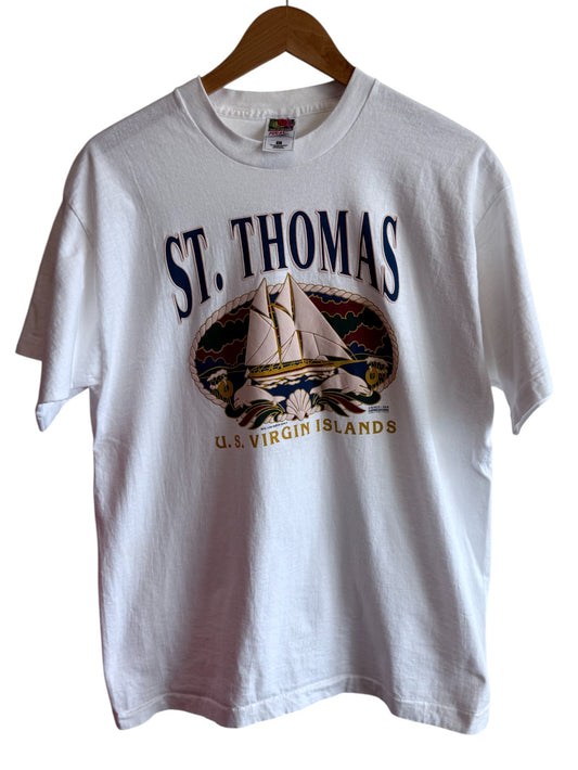 Vintage 90's St. Thomas Virgin Islands Graphic Tee Size XL