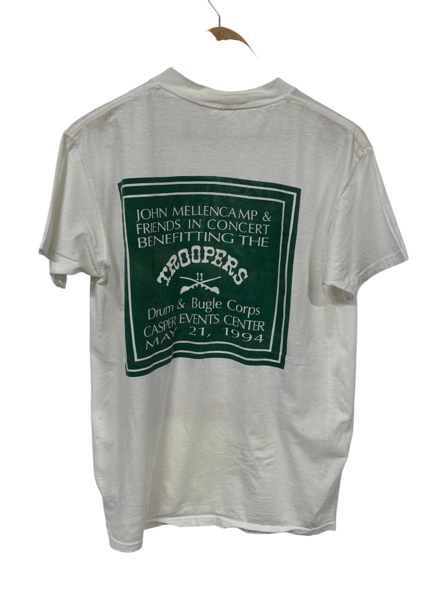 Vintage 1994 John Mellencamp Dance Naked Band Tee Size Large
