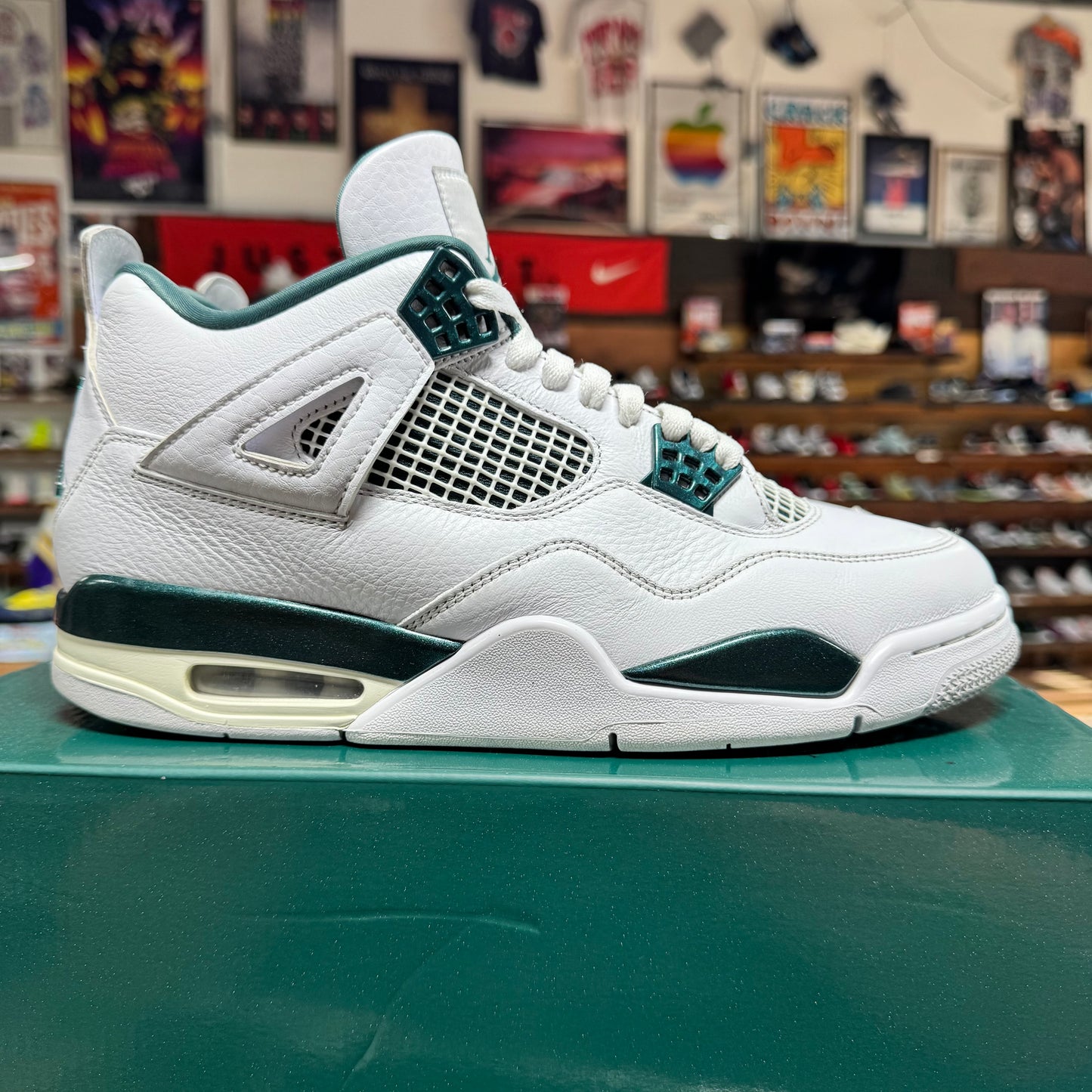 Jordan 4 'Oxidized Green' Size 10