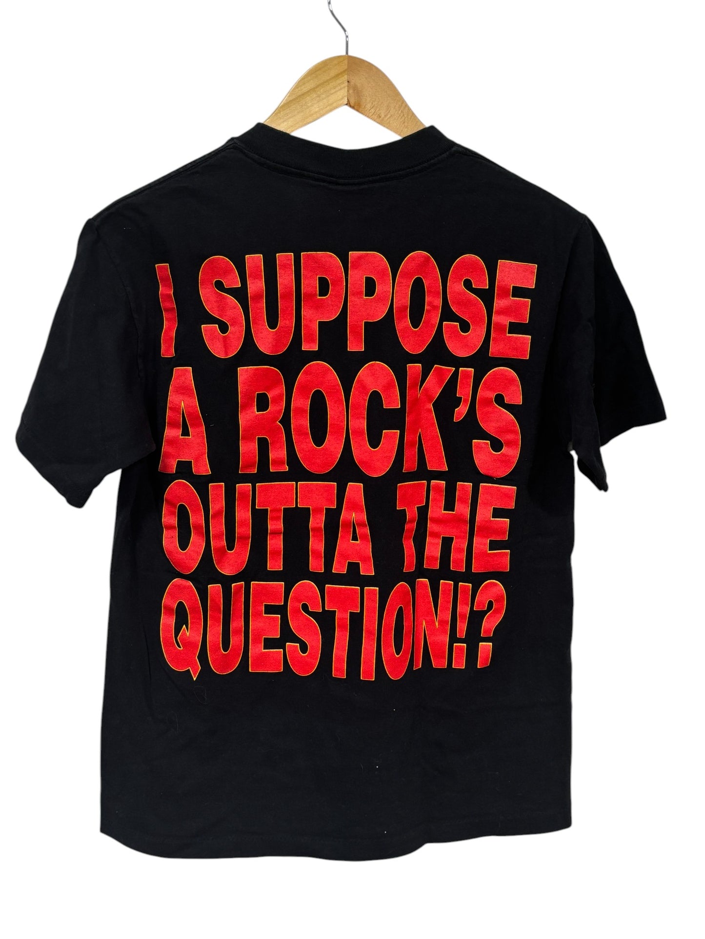 Vintage 1992 Def Leppard Rock's Outta the Question Giant Band Tee Size Medium