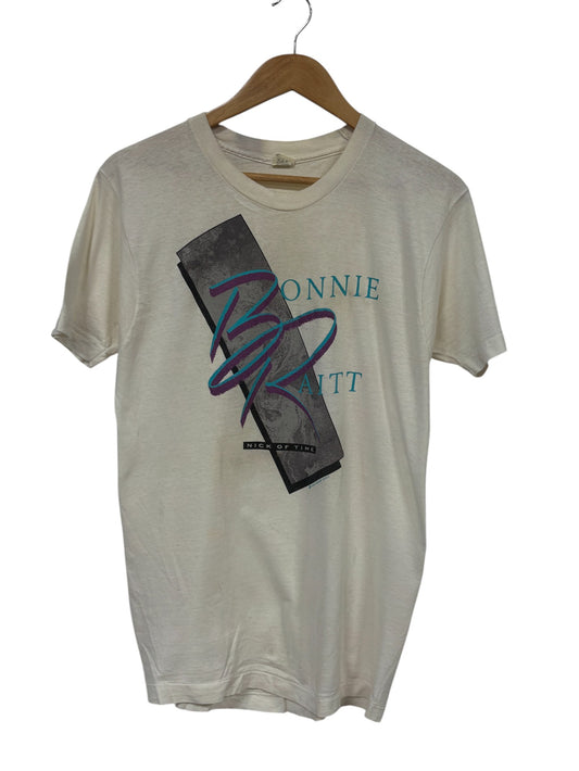 Vintage 1989 Bonnie Raitt Nick of Time Concert Tour Band Tee Size Large