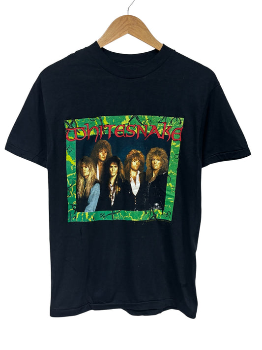 Vintage 1988 Whitesnake Brockum Live On Tour Concert Tour Tee Size Medium