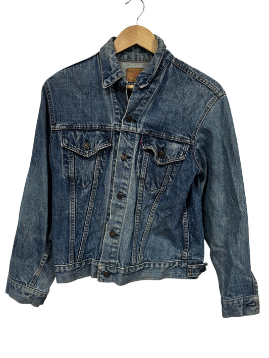 Vintage 80's Levi's Denim Trucker Jacket Size Small