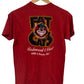 Vintage 80's Fat Cats Restaurant and Club Oklahoma Bar Tee Size Medium