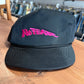 Vintage 90's No Fear Skater Grunge Roper Black Hat